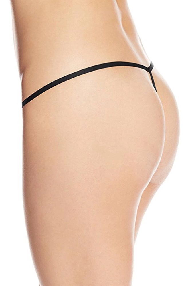 Siyah Arası Açık Seksi Tanga TM1143 - 2